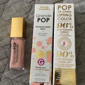 Grand pop pumping liquid blush. Color-macaron rose